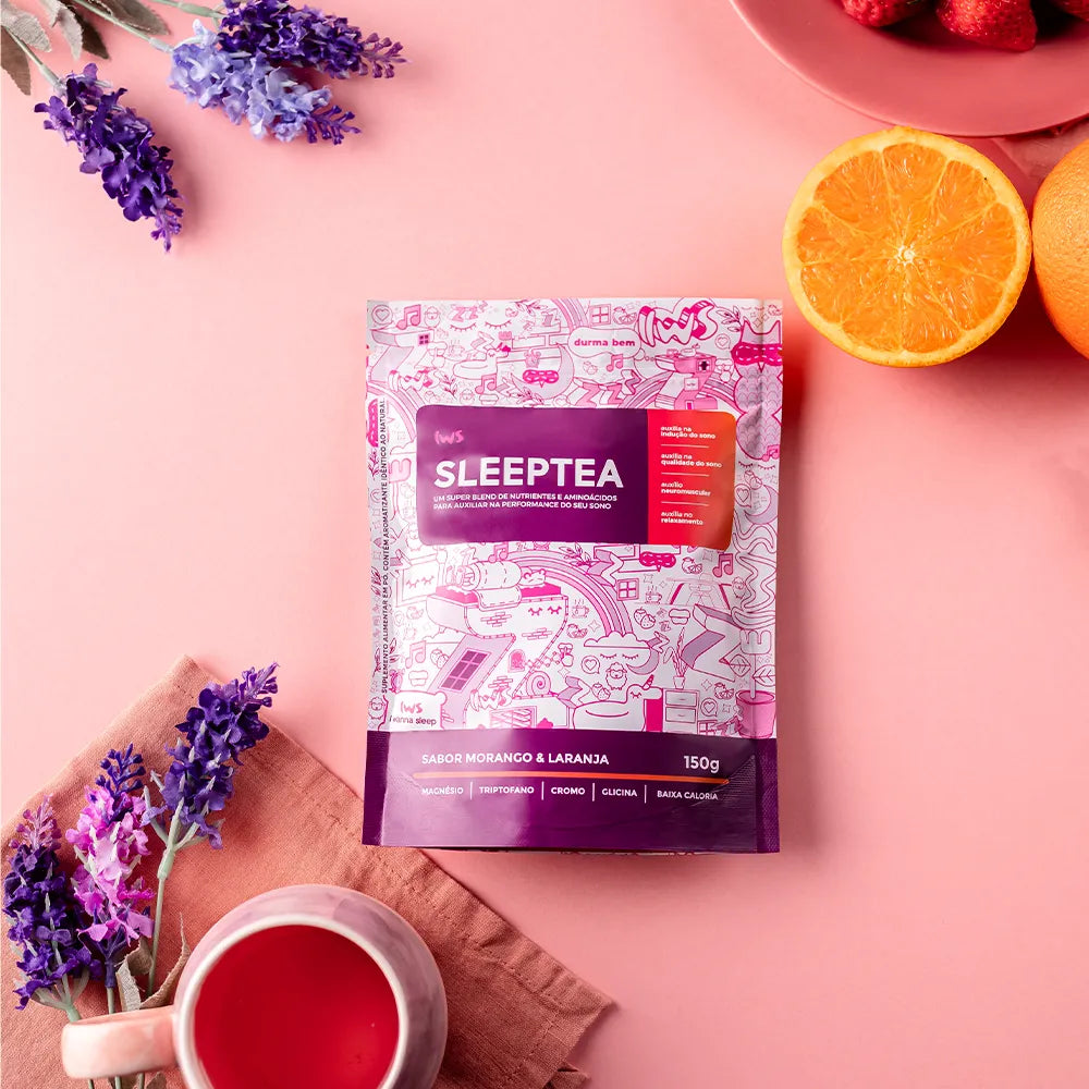 Sleep Tea I Wanna Sleep Morango e Laranja (150g)