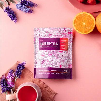 Sleep Tea I Wanna Sleep Morango e Laranja (150g)