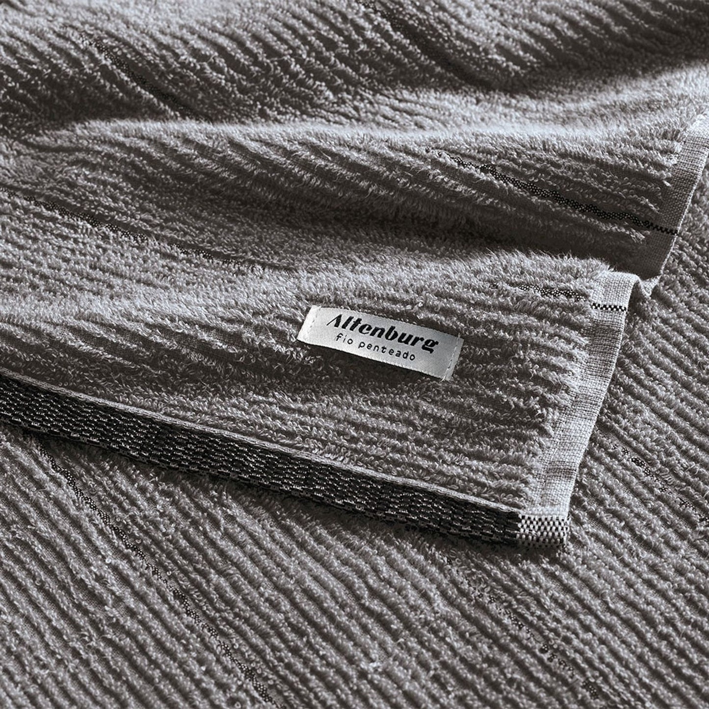 Toalha Banhão Altenburg Soho 80x1,50m Cor Cinza Tornado