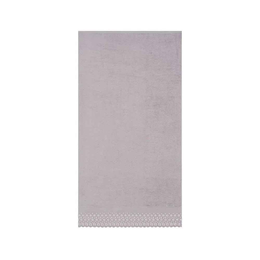 Toalha de Rosto Buddemeyer Crystal com Aplicação – Lilás