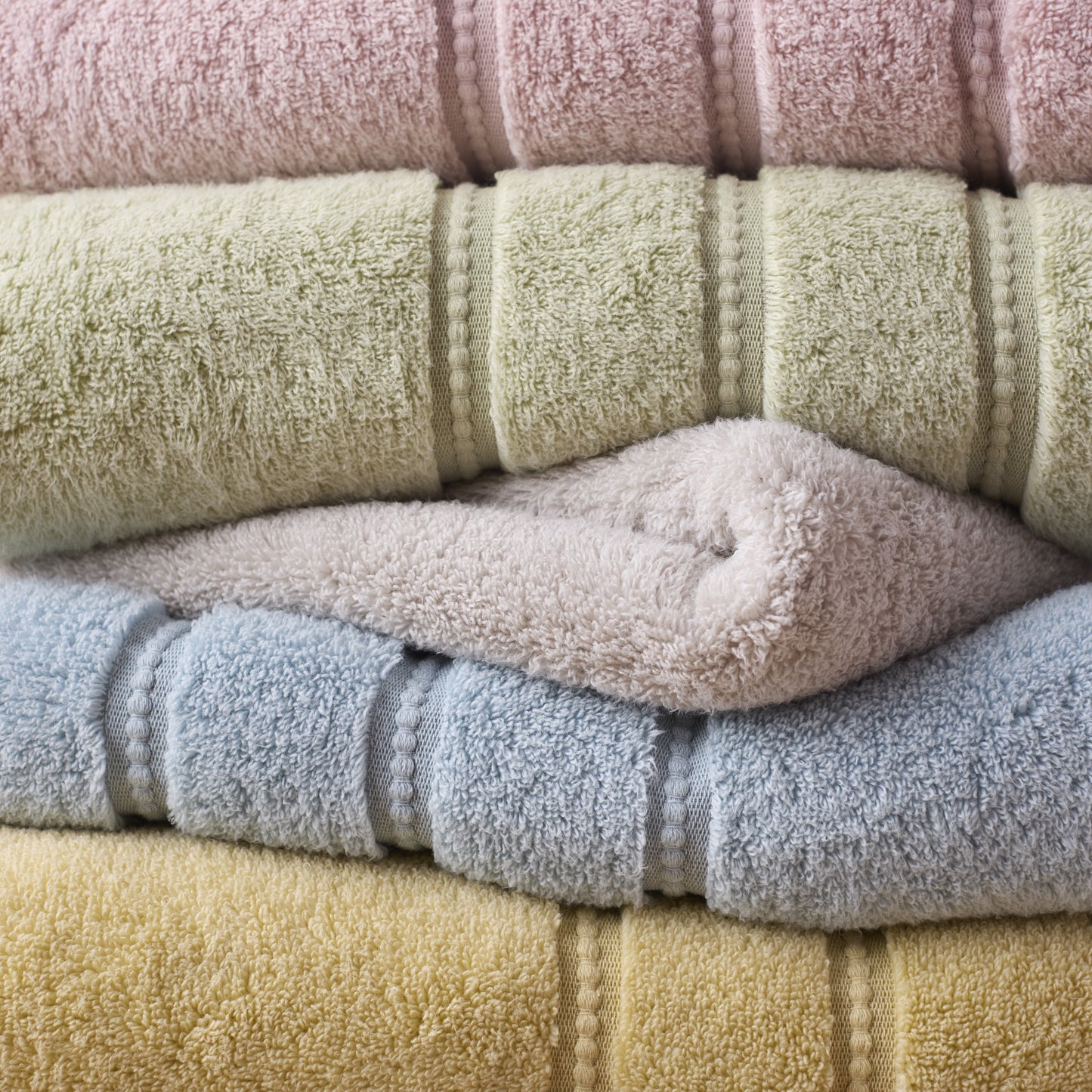 Toalha de Banho Gigante Buddemeyer Luxus Baby Skin Air 100% Algodão Rosa 90x160cm