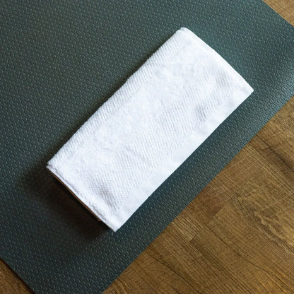 Toalha de Academia Trussardi Borgia Branco 100% Algodão 560g/m² 30cm x 120cm