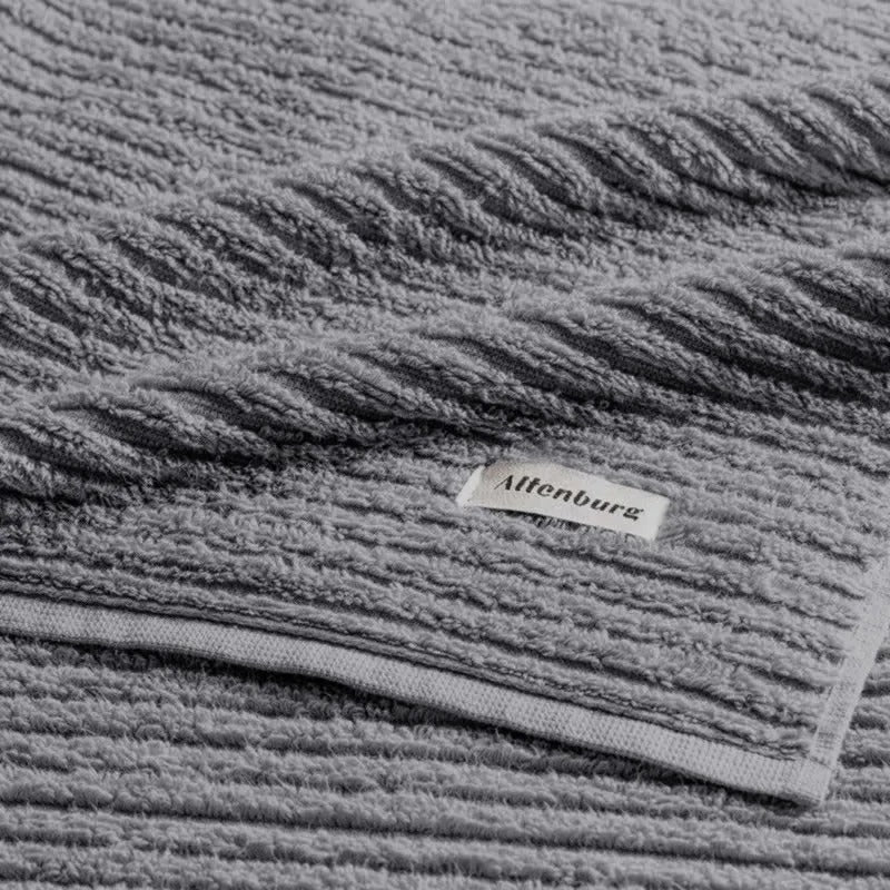 Toalha de Banho Altenburg Line 75x1,40m Cor Cinza Steel