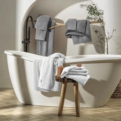 Toalha de Banho Altenburg Line 75x1,40m Cor Cinza Steel