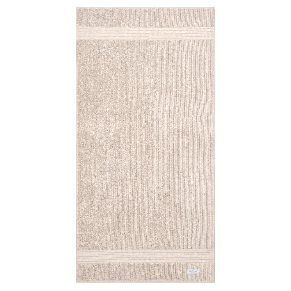 Toalha de Rosto Buddemeyer Fio Penteado Canelado – Taupe – 48cm x 85cm