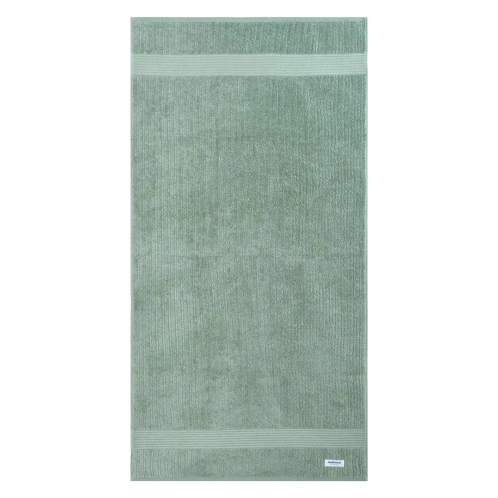 Toalha de Rosto Buddemeyer Fio Penteado Canelado – Verde – 48cm x 85cm