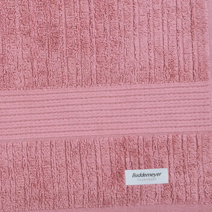 Toalha de Rosto Buddemeyer Fio Penteado Canelado – Vermelho – 48cm x 85cm