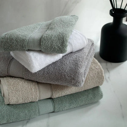 Toalha de Banho Gigante Buddemeyer América 100% Algodão Egípcio Cinza 90x160cm