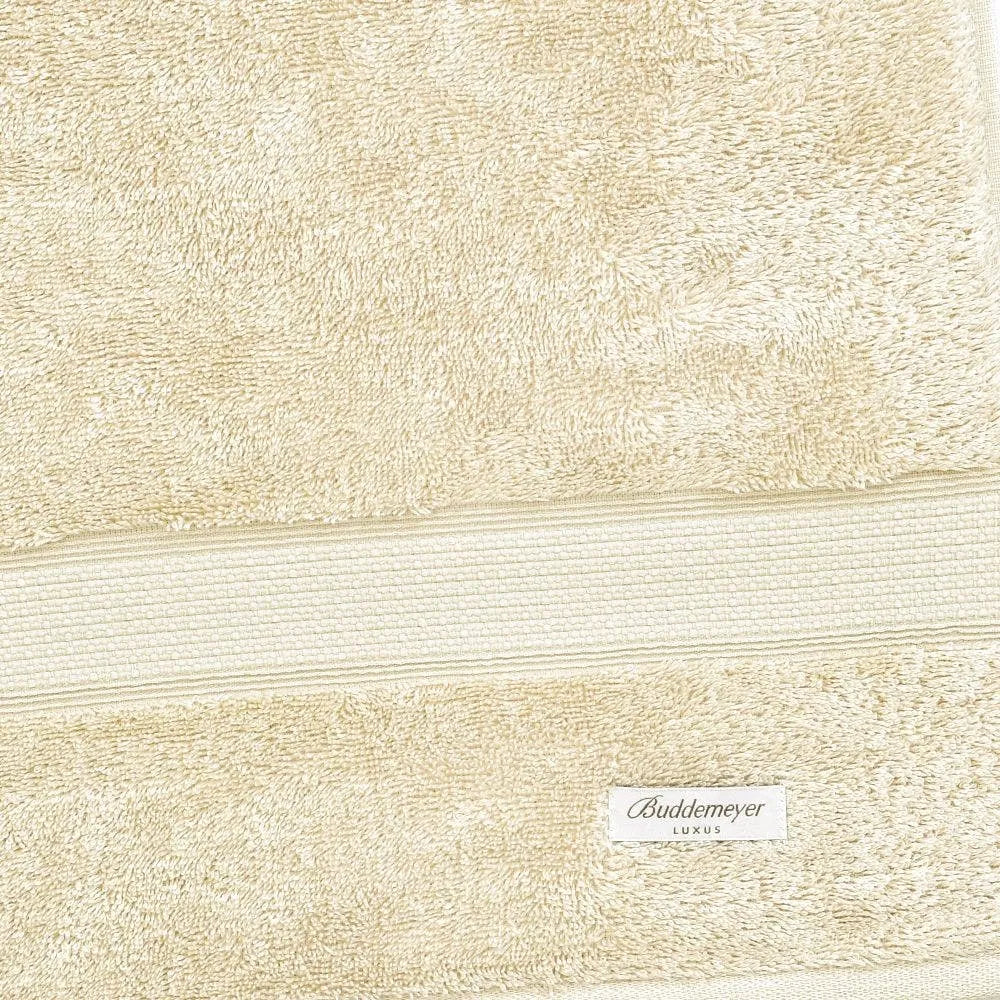 Toalha de Banho Gigante Buddemeyer Luxus América Algodão Egípcio Bege 90cm x 1,60m