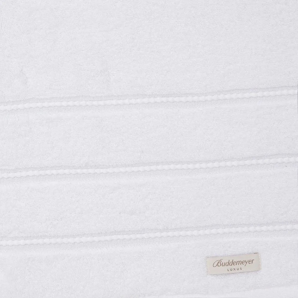 Toalha de Banho Gigante Buddemeyer Luxus Baby Skin Air Branco 90cm x 1,60m
