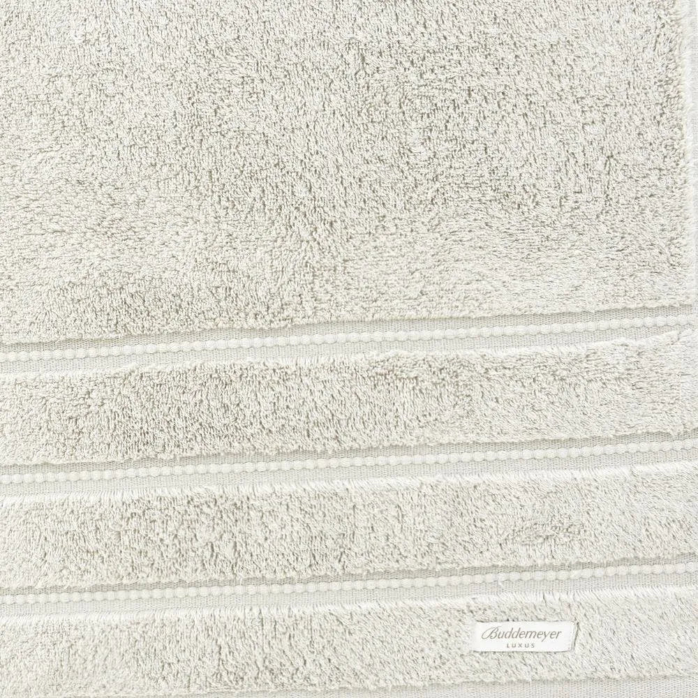 Toalha de Banho Gigante Buddemeyer Luxus Baby Skin Air Cinza 90cm x 1,60m