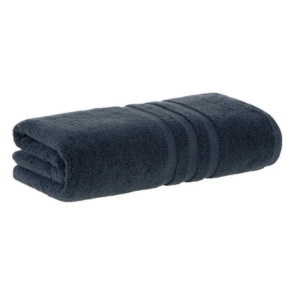 Toalha de Banho Gigante Buddemeyer Luxus Hotel New York Dual Air Azul Marinho 90x170cm