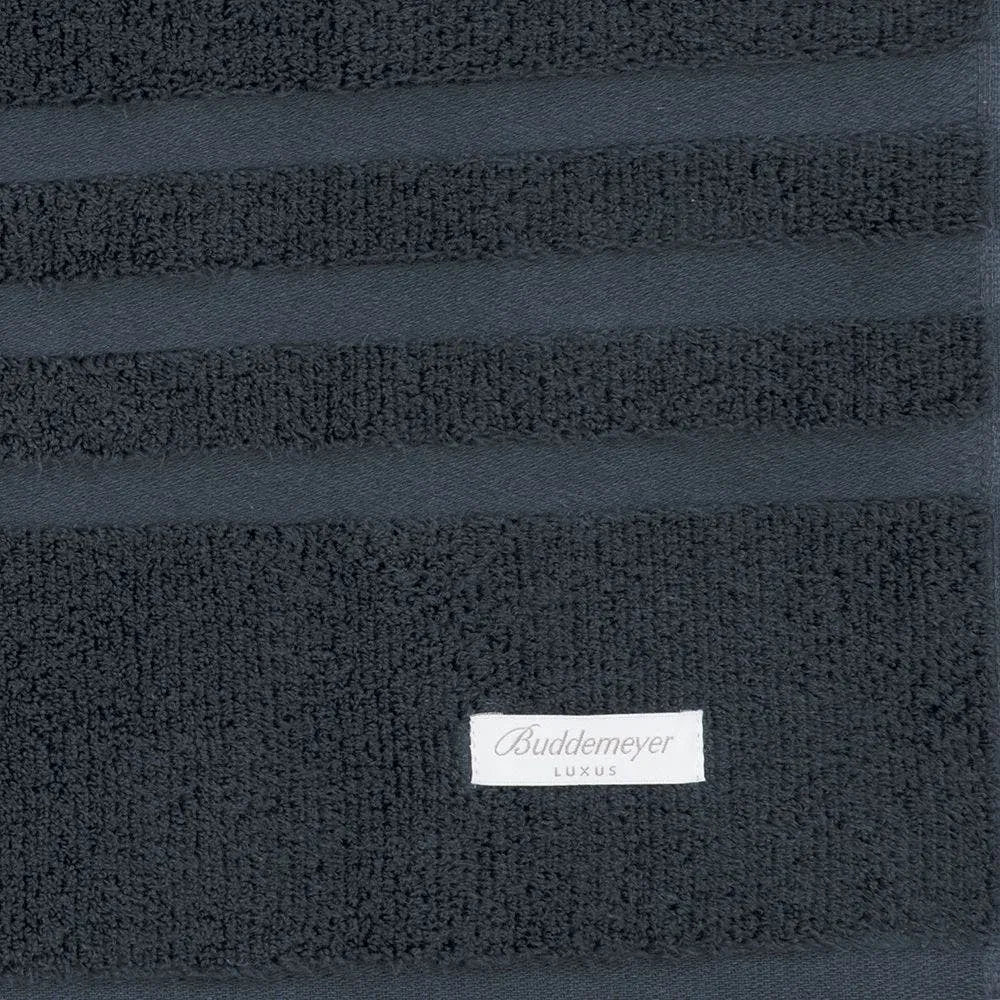 Toalha de Banho Gigante Buddemeyer Luxus Hotel New York Dual Air Azul Marinho 90x170cm