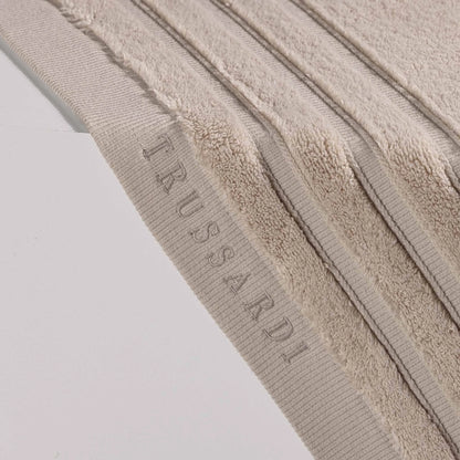 Toalha de Banho Gigante Trussardi Divine 100% Algodão Nocciola 100x150cm