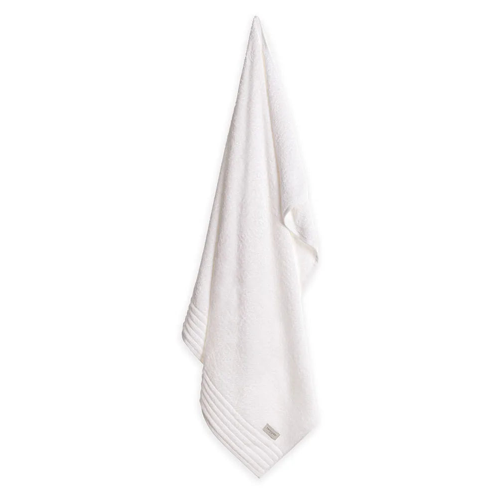 Toalha de Banho Gigante Trussardi Imperiale Branco – 86 x 1,50m