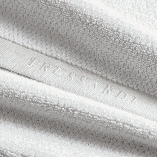 Toalha de Banho Gigante Trussardi Maggiore Branco – 86 x 1,50m