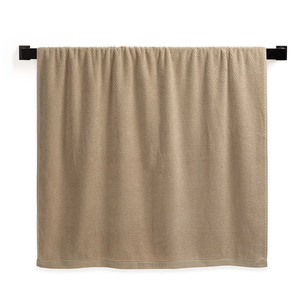 Toalha de Banho Trussardi Fontani Branco – 70 x 1,40m
