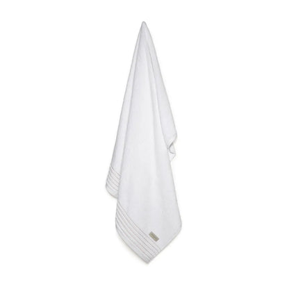 Toalha de Banho Gigante Trussardi Palladio Branco/Rosato