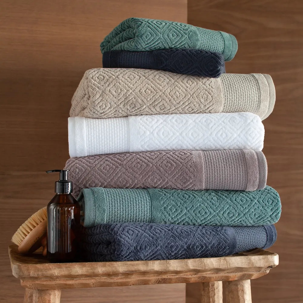 Toalha de Rosto Veludo Buddemeyer Kyoto – Branco – 48cm x 85cm