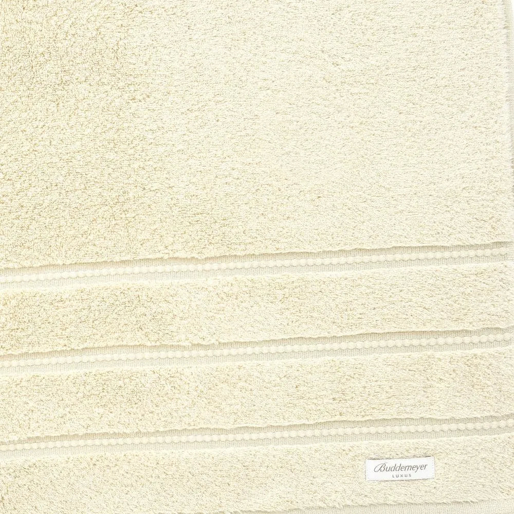 Toalha de Lavabo Buddemeyer Luxus Baby Skin Air Bege 30cm x 50cm