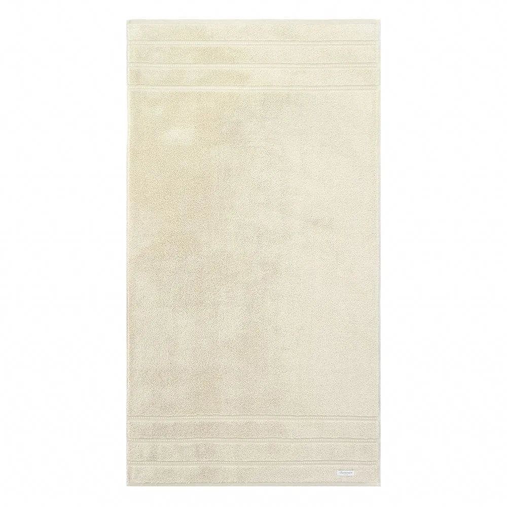 Toalha de Lavabo Buddemeyer Luxus Baby Skin Air Bege 30cm x 50cm