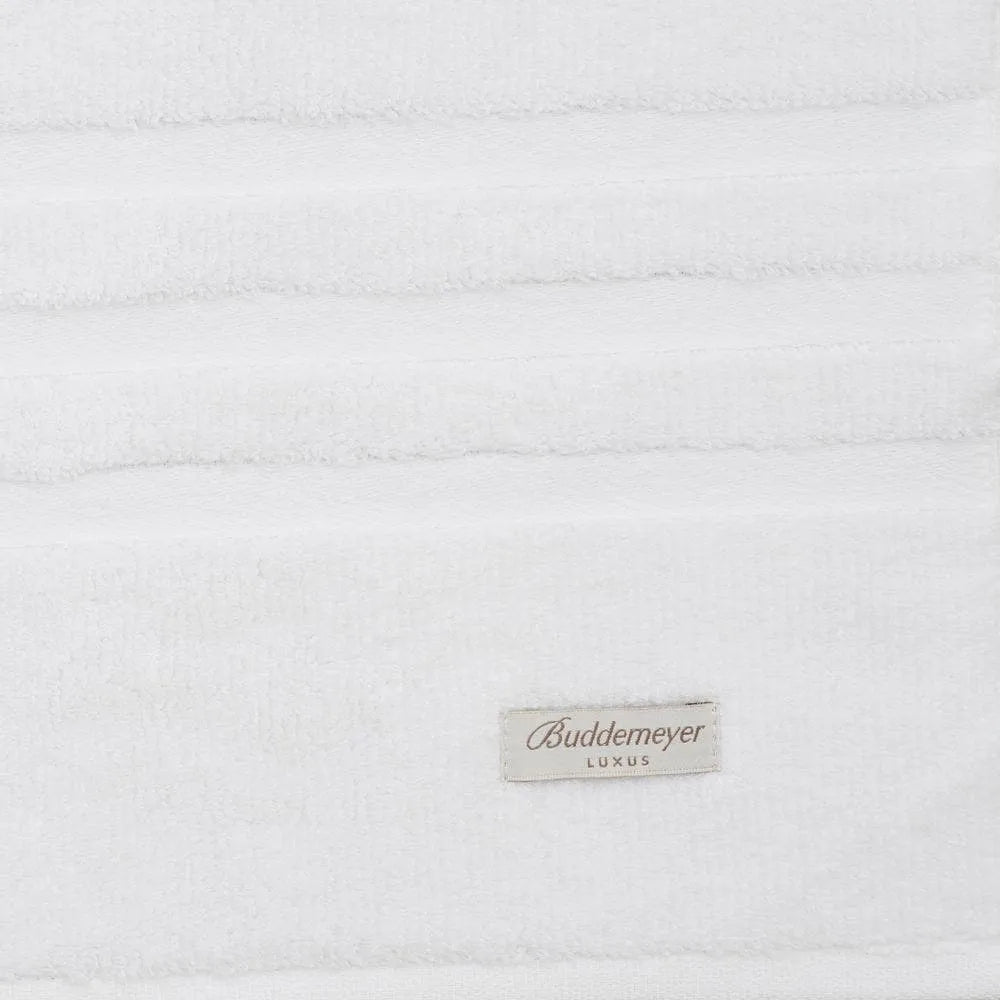 Toalha de Lavabo Buddemeyer Luxus Hotel New York Dual Air 100% Algodão Branco 30x50cm
