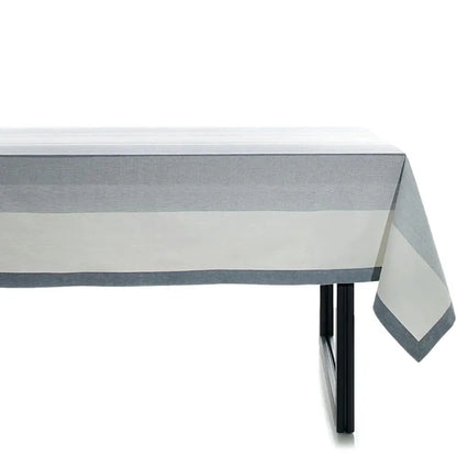 Toalha de Mesa Buddemeyer Lush Quadrada Azul Fio Tinto 2,20m x 2,20m