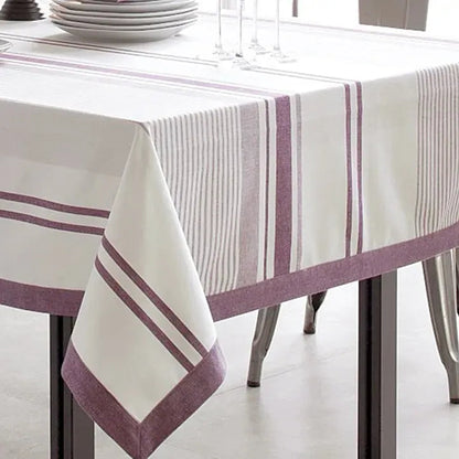 Toalha de Mesa Buddemeyer Lush Quadrada Vinho Fio Tinto 2,20m x 2,20m