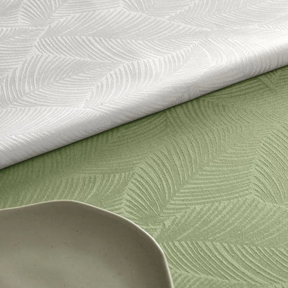Toalha de Mesa Karsten Tilia Branco Redonda – 1,60m