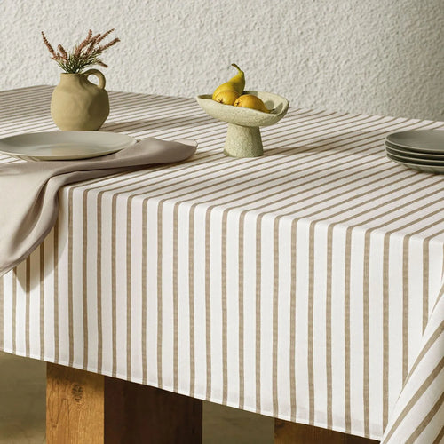 Toalha de Mesa Quadrada 8 Lugares Karsten Sempre Limpa Zaira Branco 1,80m x 1,80m