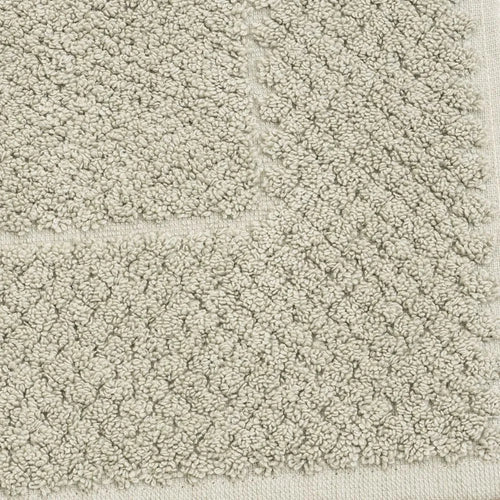 Toalha de Piso Buddemeyer Luxus Premium 100% Algodão Cinza 48x85cm