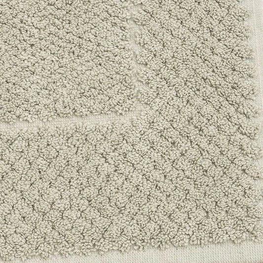 Toalha de Piso Buddemeyer Luxus Premium 100% Algodão Cinza 48x85cm