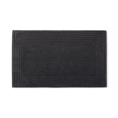 Toalha de Piso Trussardi Linee 100% Algodão Chumbo 48x80cm