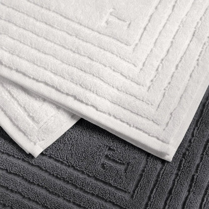 Toalha de Piso Trussardi Linee 100% Algodão Vecchio 48x80cm