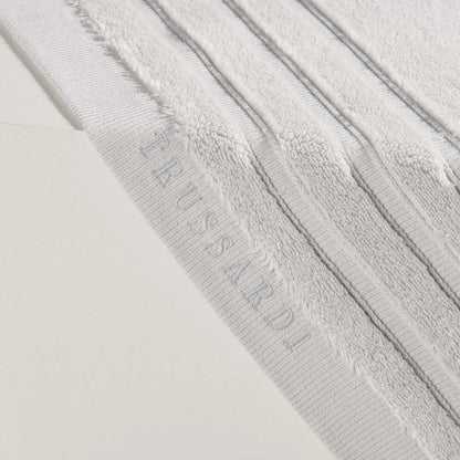Toalha de Rosto Trussardi Divine 100% Algodão Egípcio Gelo 48x90cm