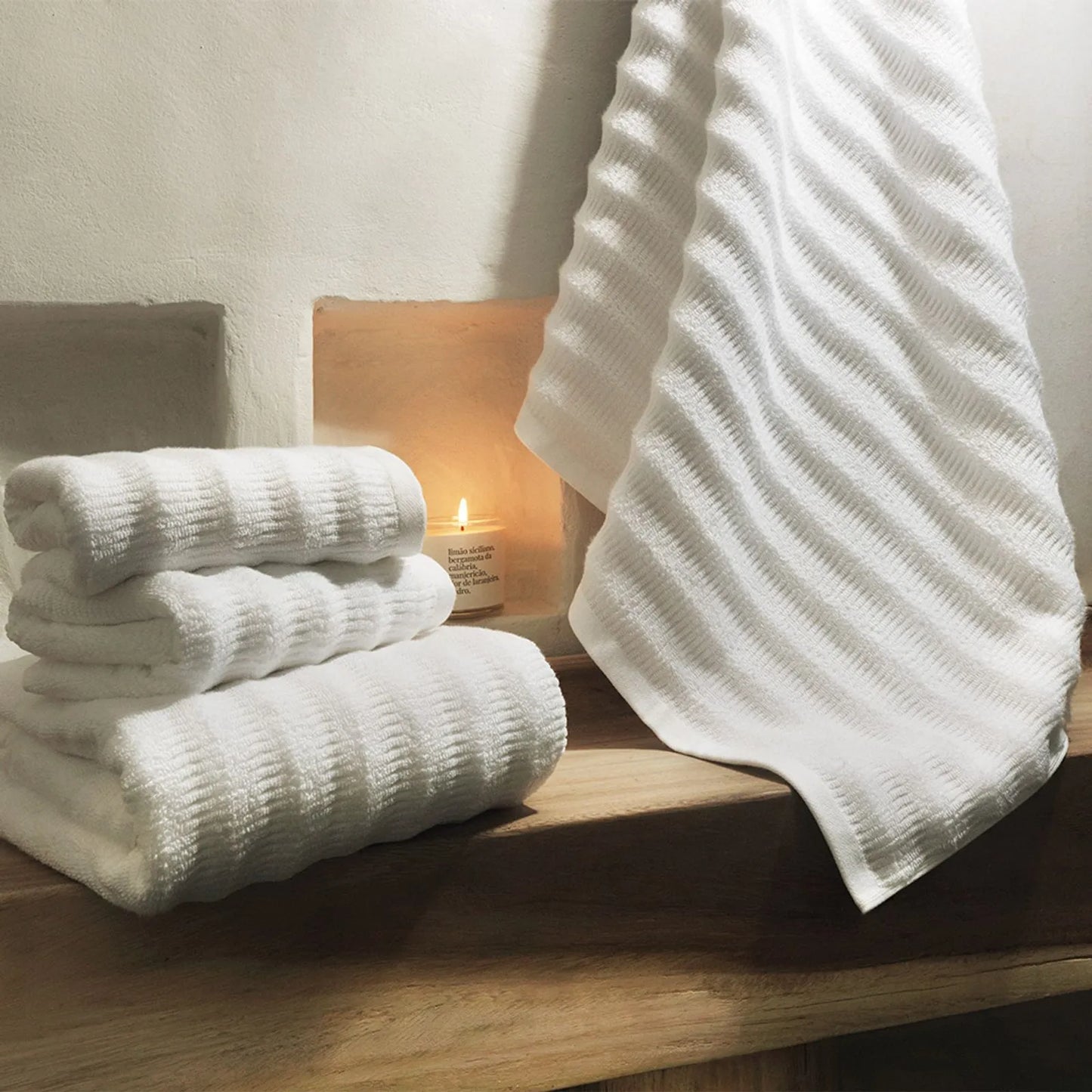 Toalha de Rosto Altenburg Haus Zero Twist Branco (50cm x 80cm)