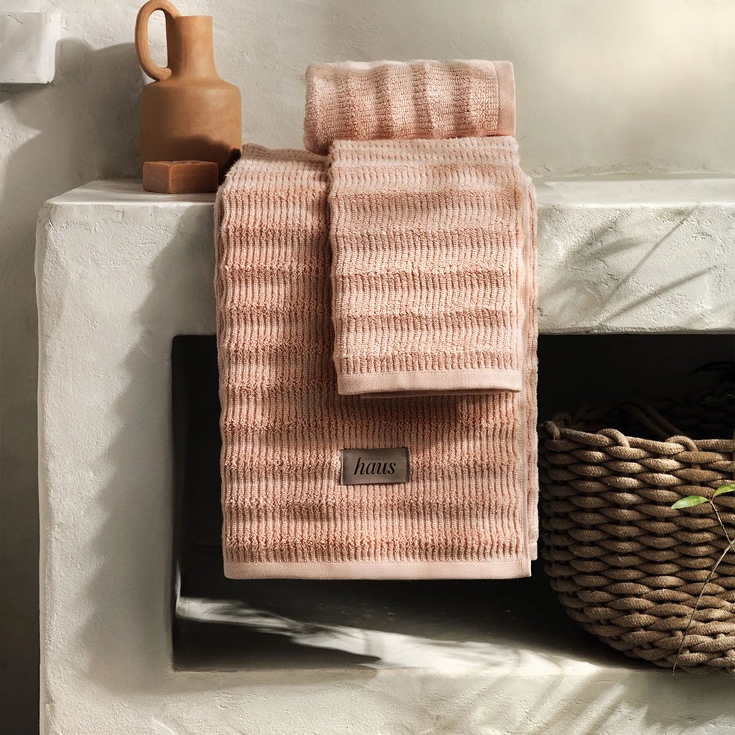 Toalha de Rosto Altenburg Haus Zero Twist Laranja Retrô (50cm x 80cm)