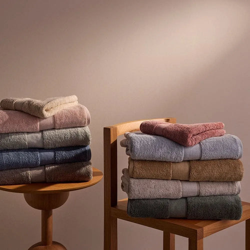 Toalha de Rosto Buddemeyer América 100% Algodão Egípcio Bege Deserto 48x90cm