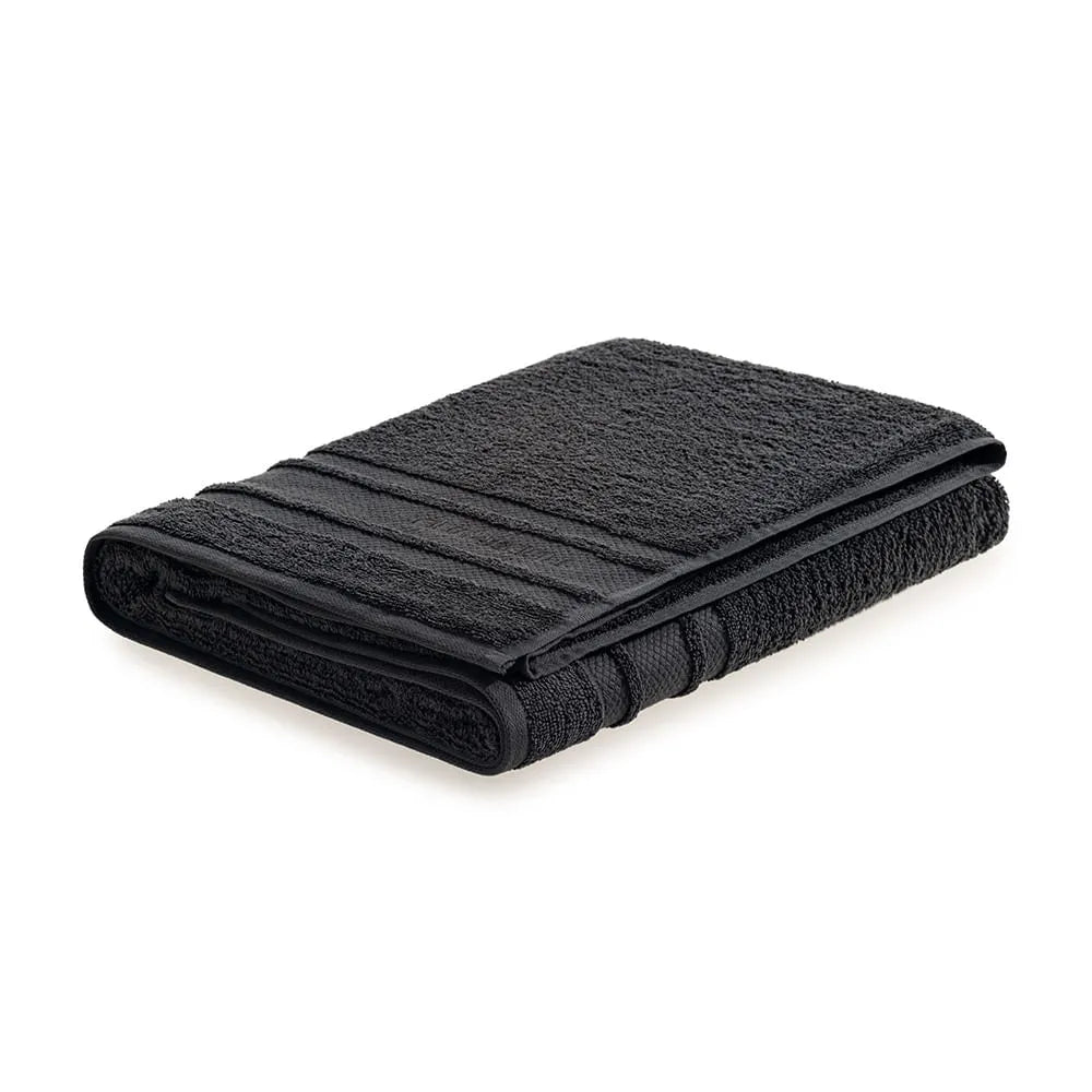 Toalha de Rosto Buddemeyer Lecce 100% Algodão Cinza 48x80cm