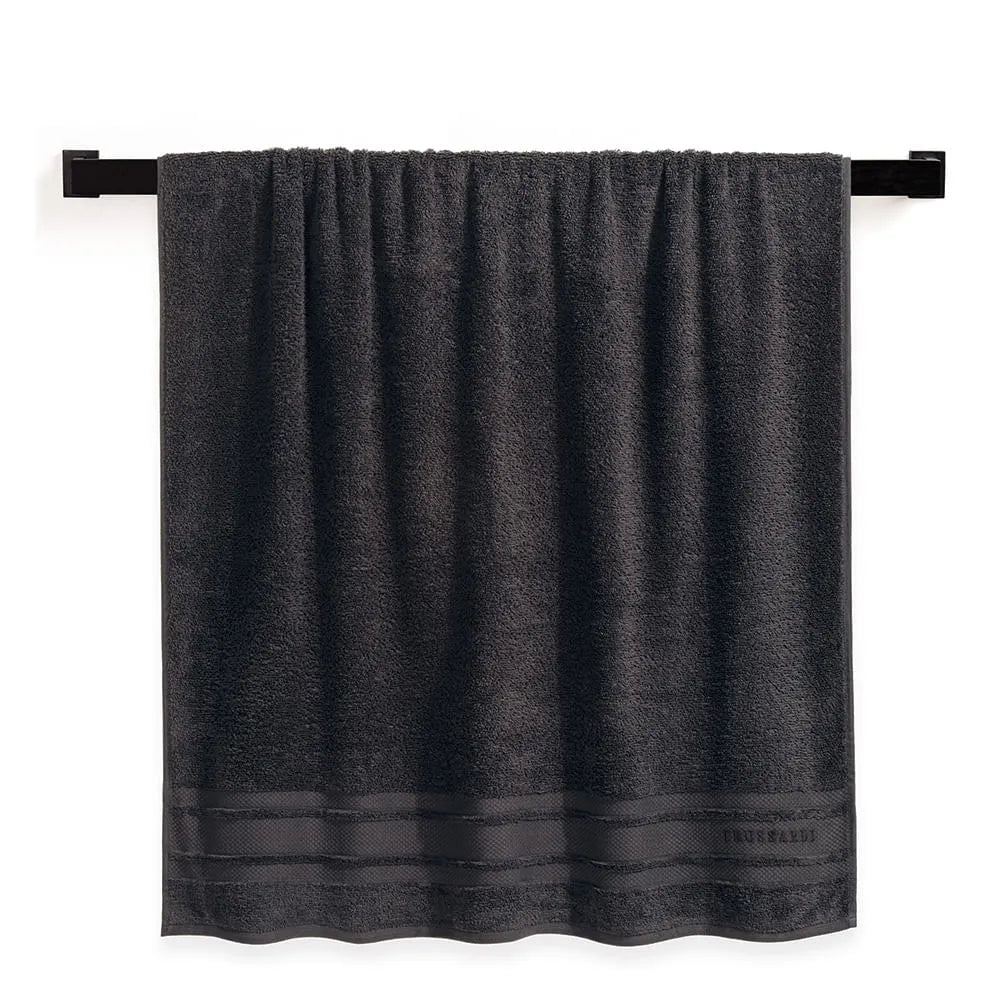 Toalha de Rosto Buddemeyer Lecce 100% Algodão Cinza 48x80cm