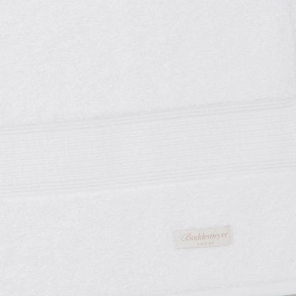 Toalha de Rosto Buddemeyer Luxus América 100% Algodão Egípcio Branco 48x90cm