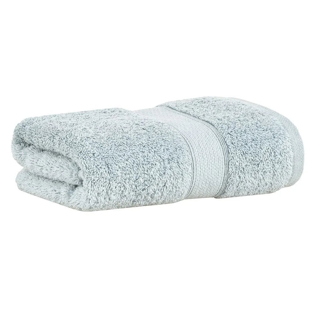 Toalha de Rosto Buddemeyer Luxus América Algodão Egípcio Azul Claro 48cm x 90cm