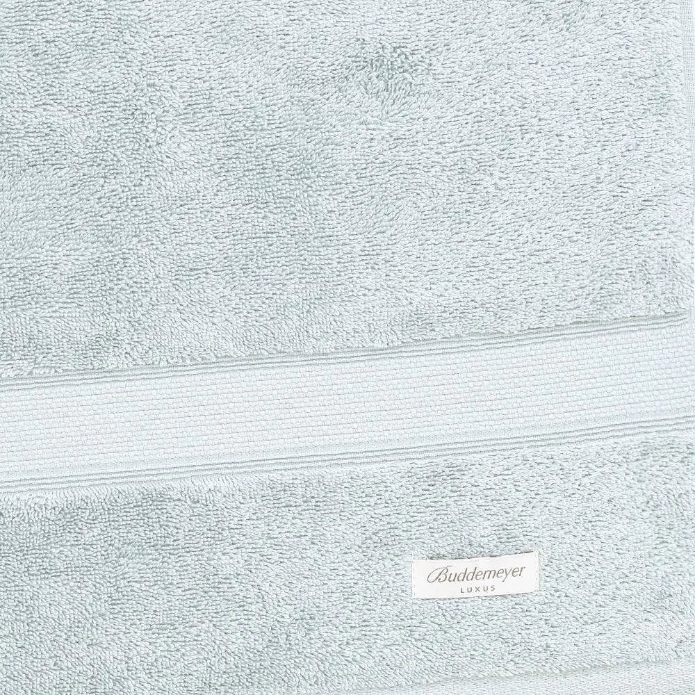 Toalha de Rosto Buddemeyer Luxus América Algodão Egípcio Azul Claro 48cm x 90cm