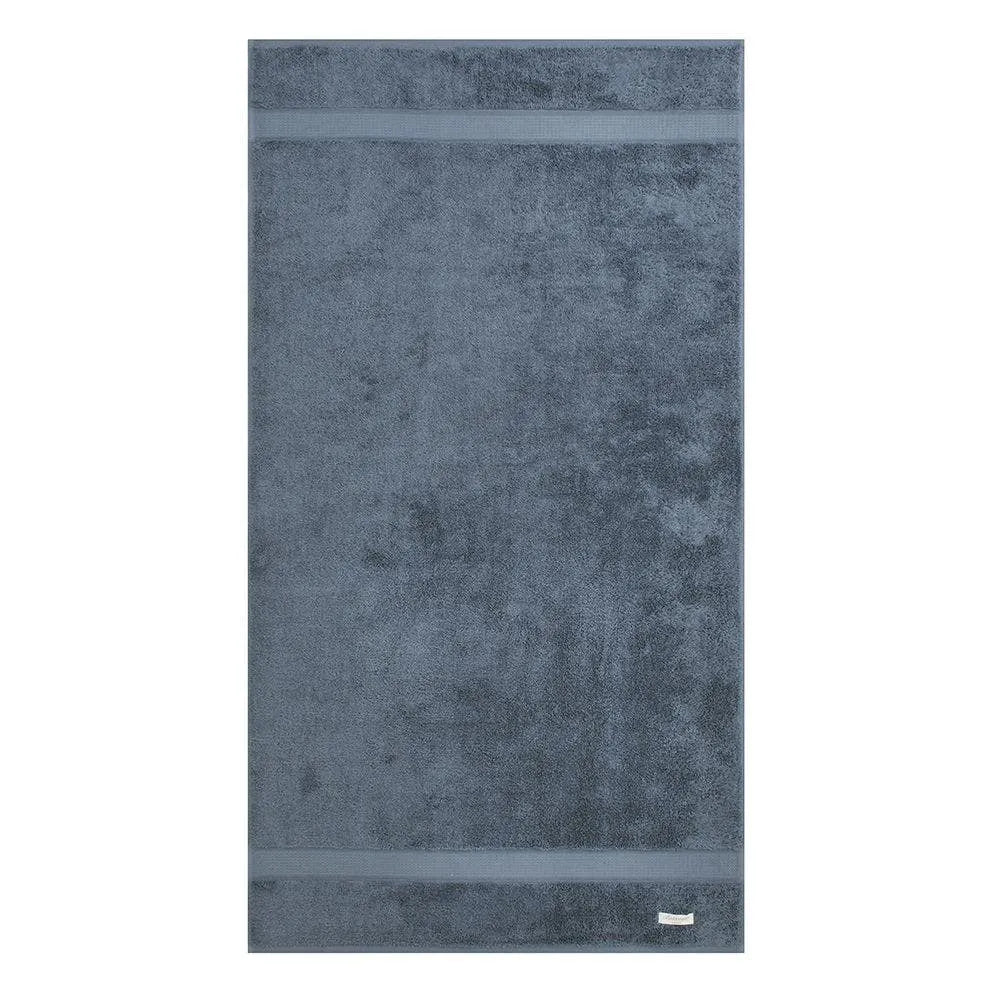 Toalha de Rosto Buddemeyer Luxus América Algodão Egípcio Azul Classic 48cm x 90cm