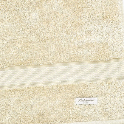 Toalha de Rosto Buddemeyer Luxus América Algodão Egípcio Bege 48cm x 90cm