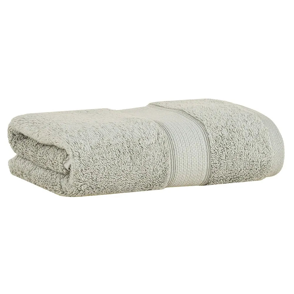 Toalha de Rosto Buddemeyer Luxus América Algodão Egípcio Cinza 48x90cm