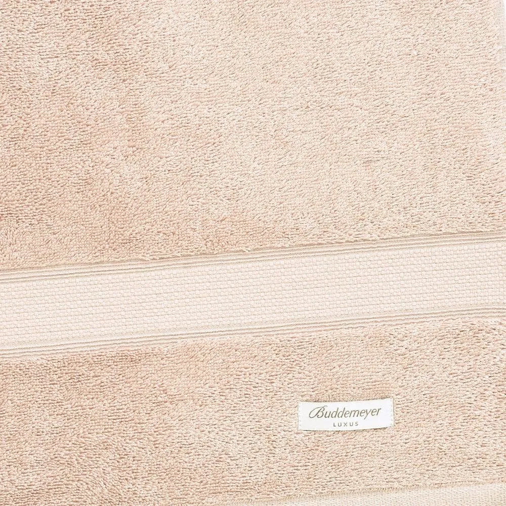 Toalha de Rosto Buddemeyer Luxus América Algodão Egípcio Rosa 48cm x 90cm