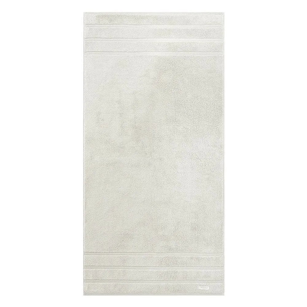 Toalha de Rosto Buddemeyer Luxus Baby Skin Air Cinza 48cm x 90cm