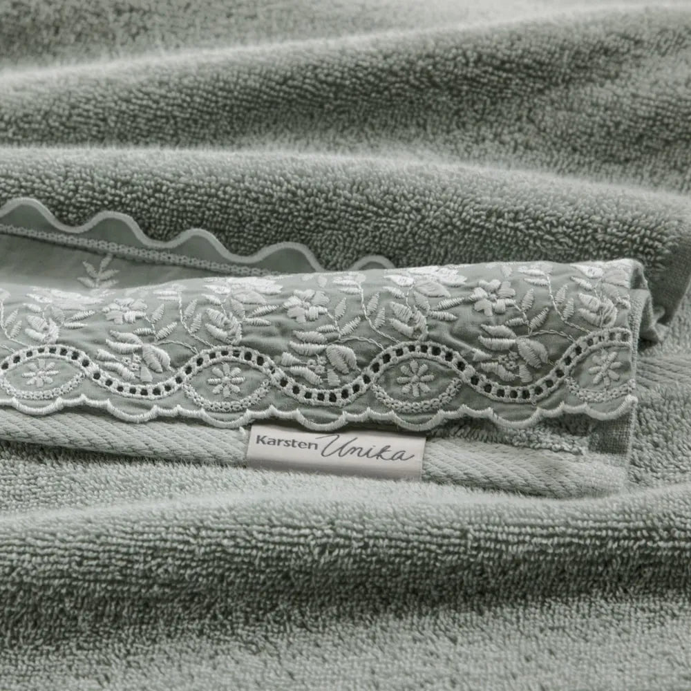 Toalha de Rosto Karsten Antônia Mineral 100% Algodão 500g/m² 48cm x 80cm