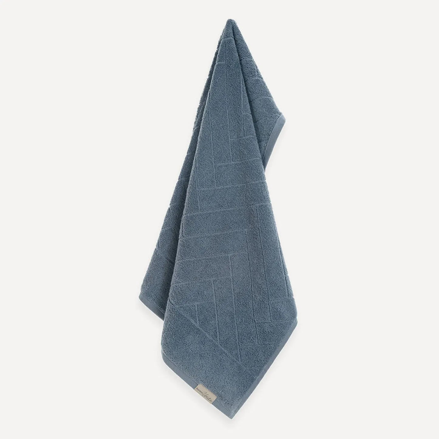 Toalha de Rosto Karsten Aspen Azul Sereno 100% Algodão 450g/m² 48cm x 80cm